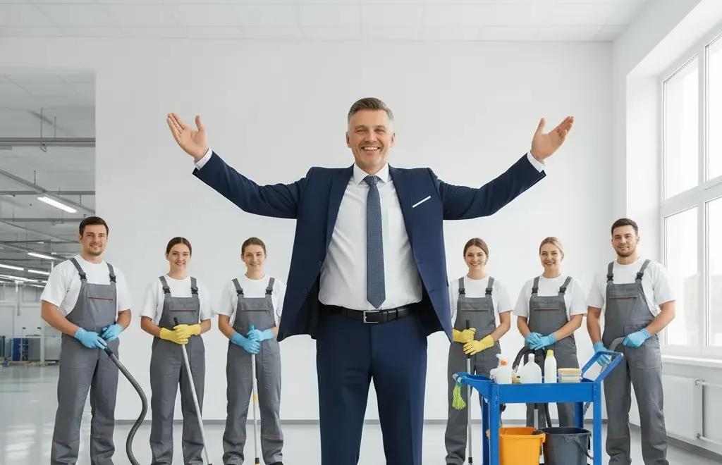 Организация собственной службы клининга на предприятии