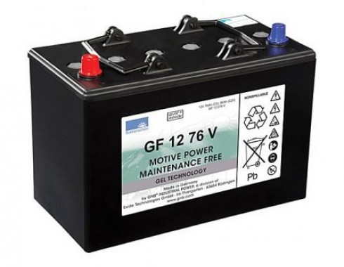 Аккумулятор 12V, 76 A  (1 шт.) для RA 431 B, 501 B, 535 IBCT