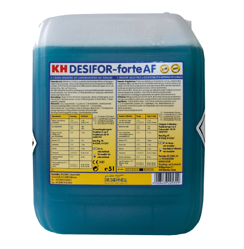 DESIFOR-forte AF DR.SCHNELL для очистки и дезинфекции поверхностей, 10 л