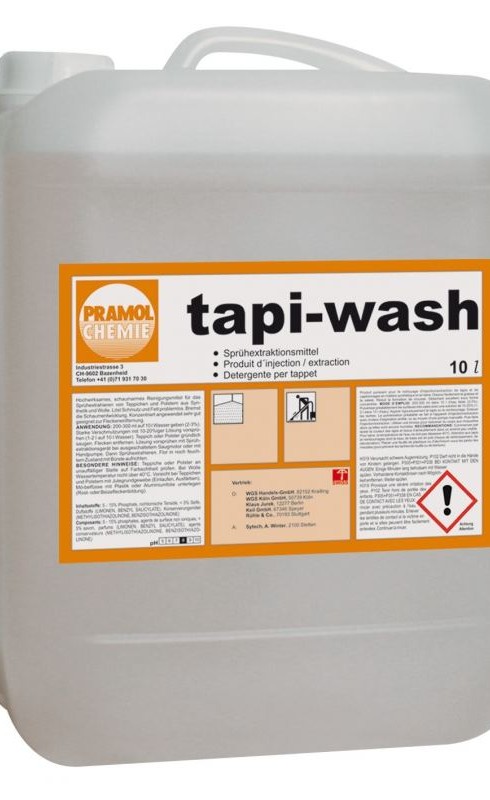 TAPI-WASH Pramol 10 л нейтральное средство для ковров